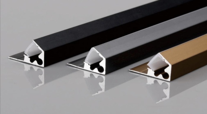 پروفیل لاین نوری کابینتی با نور مورب وارداتی MF-5