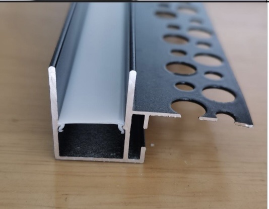 پروفیل کنجی کشسان وارداتی نور پایین کد MF-627