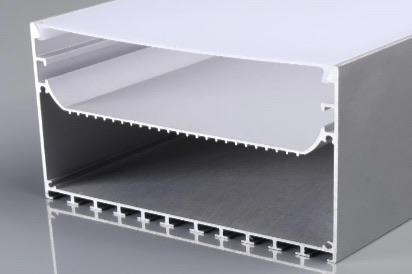 پروفیل روکار آویز ۲ طبقه عرض ۱۲ سانت ارتفاع ۸/۵ سانت وارداتی MF-۲۲