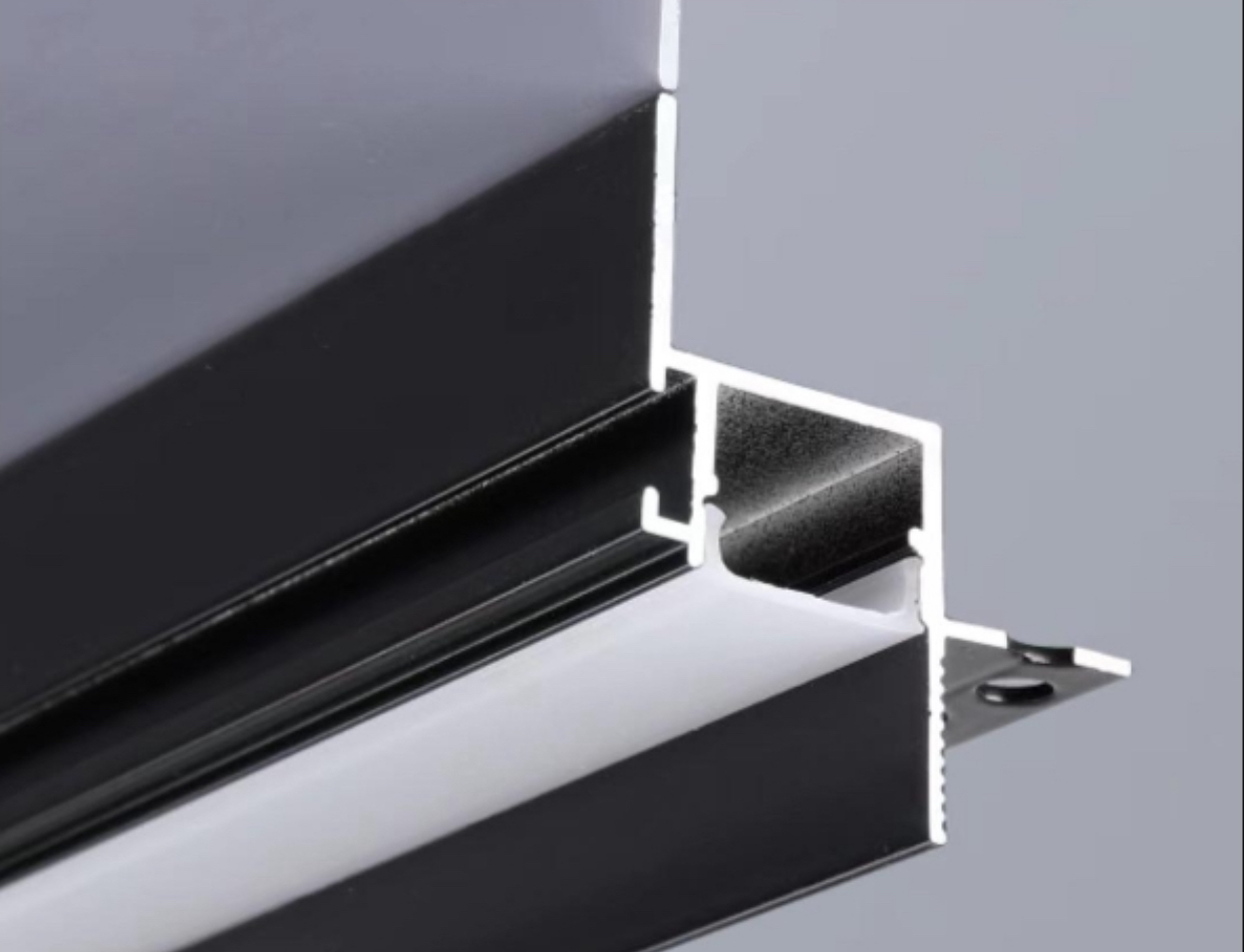 پروفیل لاین نوری  چفت کناف وارداتی نور پایین کد MF-685