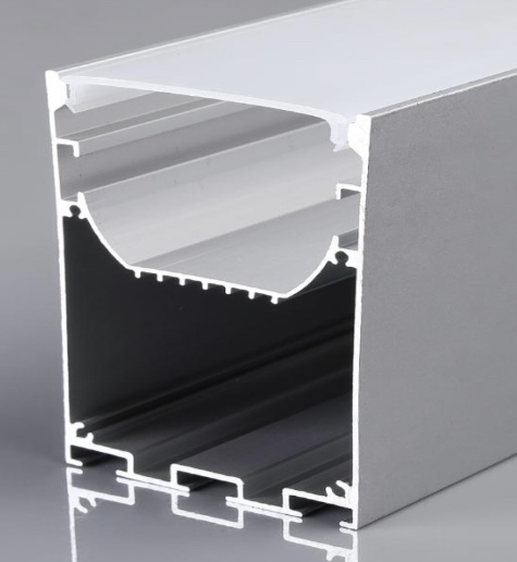 پروفیل روکار آویز ۲ طبقه عرض 5 سانت ارتفاع7/5 سانت وارداتی MF-18