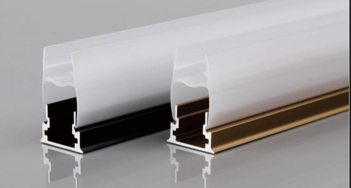 پروفیل لب شیشه  نور دار وارداتی MF-291